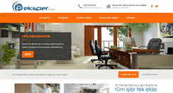 Desktop Screenshot of eksper-insaat.com